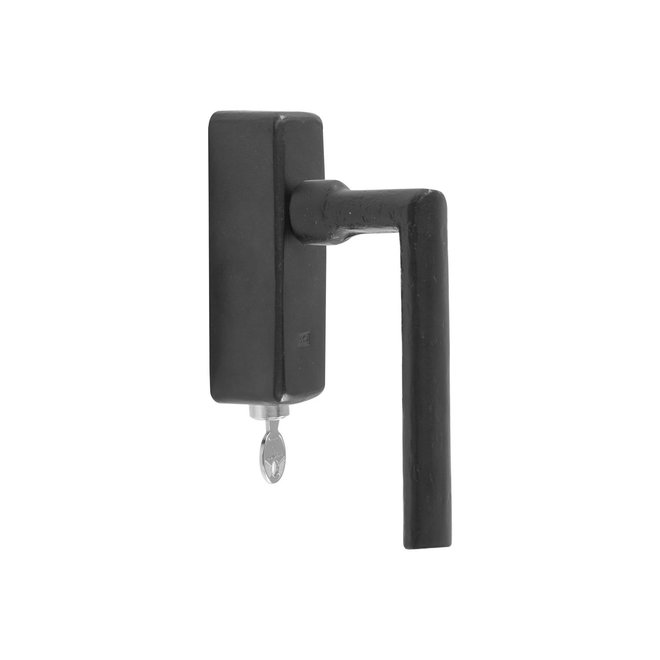 Dauby Dauby Pure Line raamklink type 1930 draai/kiep verouderd ijzer - zwart afsluitbaar per stuk