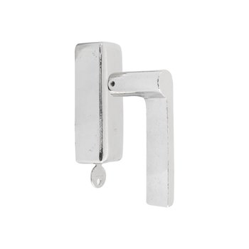 Dauby Pure Line raamklink type 1928 wit brons Dauby Pure Line raamklink type 1928 wit brons