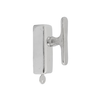 Dauby Pure Line raamklink T-vorm wit brons Dauby Pure Line raamklink T-vorm wit brons