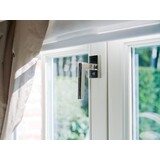 Dauby Dauby Pure Line raamklink type 1920 vierkant wit brons  per stuk