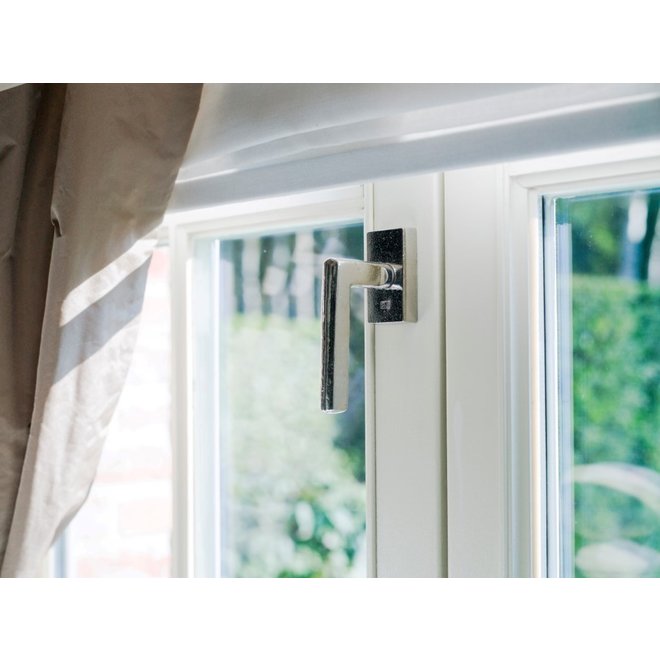 Dauby Dauby Pure Line raamklink type 1920 vierkant wit brons  per stuk