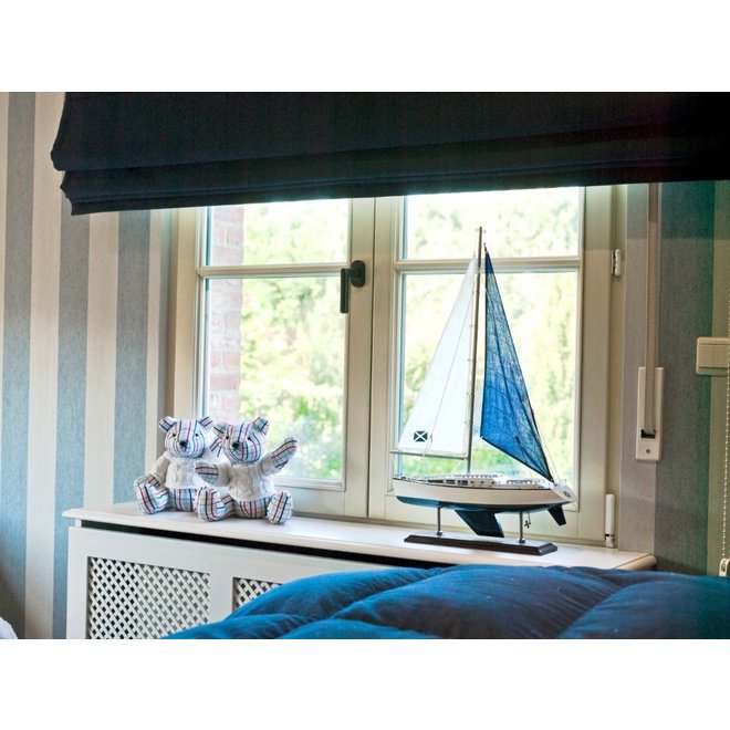 Dauby Dauby Pure Line raamklink type 1920  verouderd ijzer - zwart  per stuk