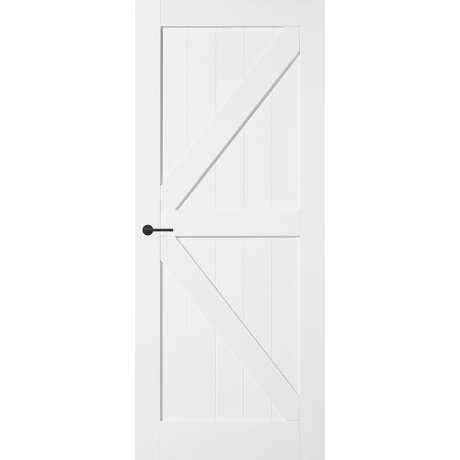Skantrae Tijdloze binnendeur SK2 stomp Cottage  wit voorgelakt