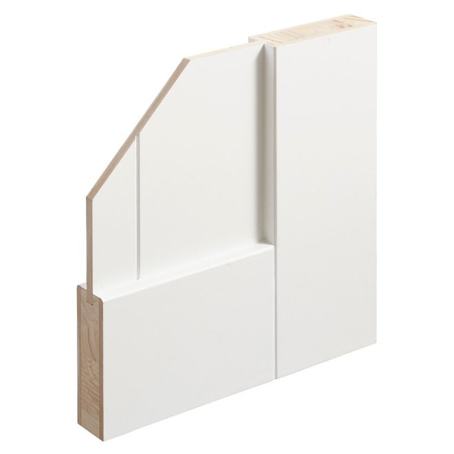 Skantrae Tijdloze binnendeur SK 5 stomp Cottage  wit voorgelakt