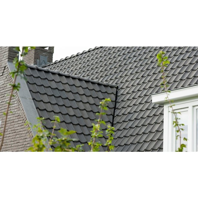 Monier Keramische dakpan VH-V kleur blauw gesmoord per pallet