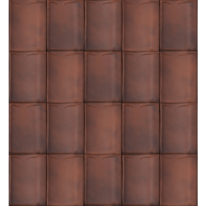 Monier Keramische dakpan VH-V kleur rustiek engobe per pallet