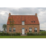 Monier Keramische dakpan Oude Holle oud rood gepatineerd per pallet