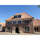 Monier Dakpan Oude Holle natuurrood naturel per pallet