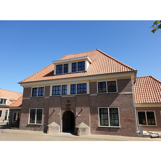 Monier Dakpan Oude Holle natuurrood naturel per pallet