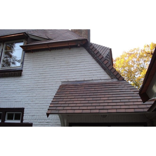 Wienerberger Keramische dakpan Wienerberger Leipan 301 Rustiek engobe per pallet