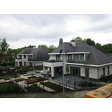 Wienerberger Keramische dakpan Wienerberger Leipan 301 Blauw gesmoord per pallet