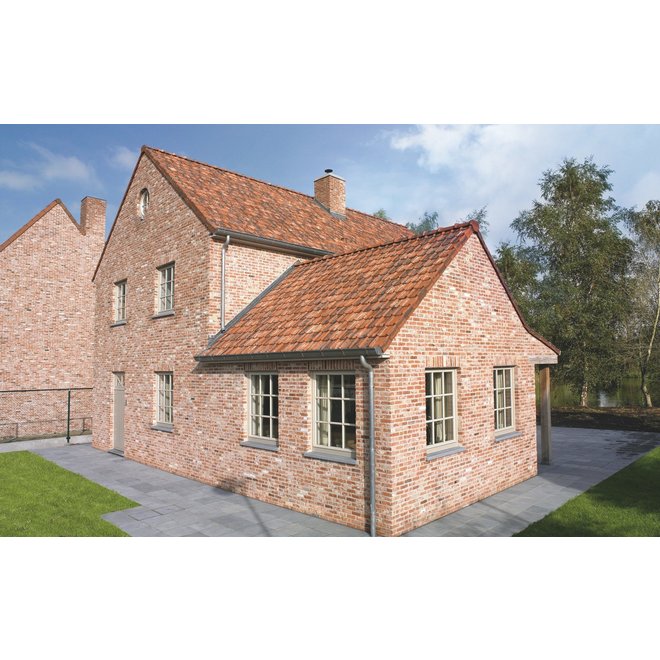 Wienerberger Wienerberger dakpan Tuile Oud Latem rood per pallet