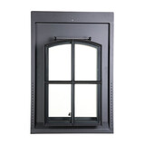 KempiQ Dakraam staal 40x60cm HR++ glas kruisvakverdeling leiendak thermisch onderbroken