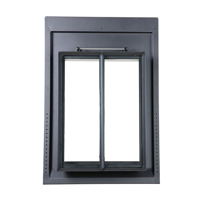 KempiQ Stalen dakraam 44x60cm HR++ glas leiendak rechthoek thermisch onderbroken