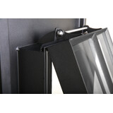 KempiQ Stalen dakraam 100x110 cm zwart met HR++ glas thermisch onderbroken
