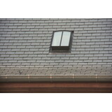 KempiQ Stalen dakraam 100x110 cm zwart met HR++ glas thermisch onderbroken