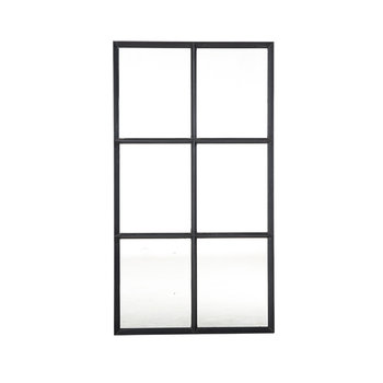 Gevelraam vast model enkel glas B55xH100 cm Gevelraam vast model enkel glas B55xH100 cm