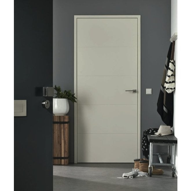 Austria FSC houten Freeslijn binnendeur HF01 stomp wit