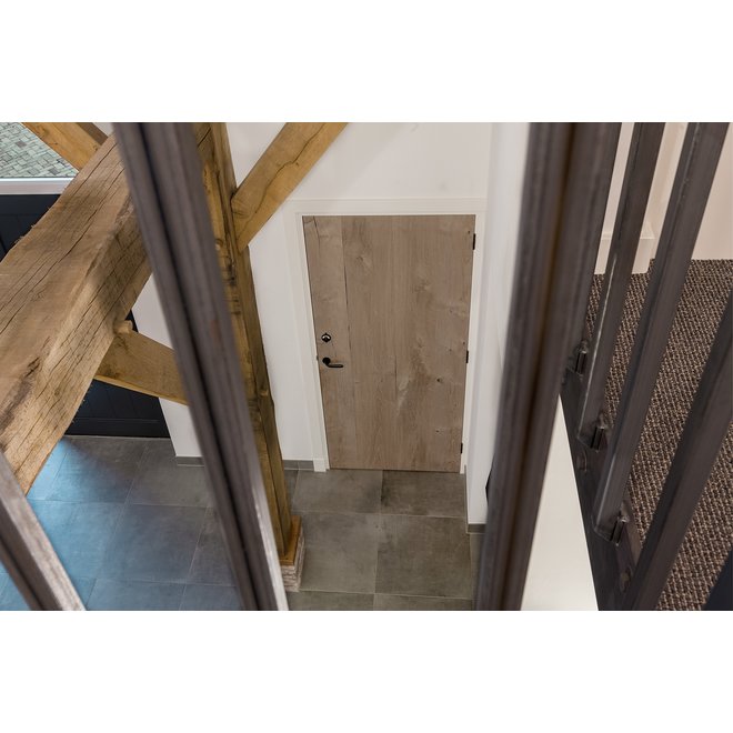 Albo Binnendeur ruw geborsteld eiken fineer Grey Oak