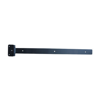 Poortdeur scharnier zwart gesmeed 70cm Poortdeur scharnier zwart gesmeed 70cm