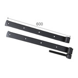 KempiQ Gehengen Recht model complete set zwart 60cm