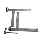 KempiQ Gehengen Hoek-model complete set zwart 60cm
