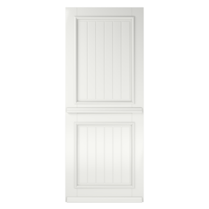 FSC Voordeur  hardhout met 2 deurkaders  en V-groef