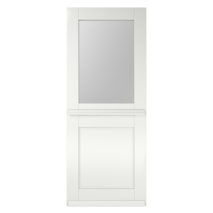 FSC Voordeur massief hardhout met glasvenster