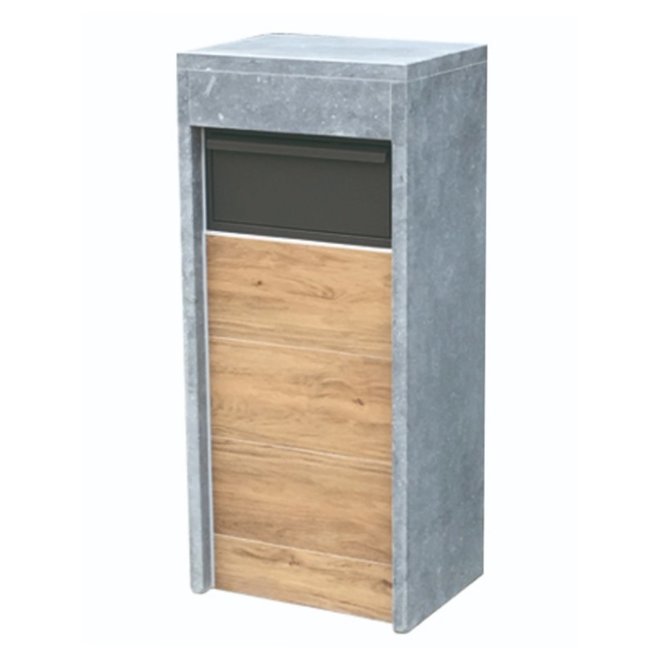 KempiQ Belgische Arduin hardsteen brievenbus Woodlook model 1