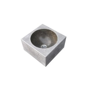 Belgische Arduin hardstenen wastafel / waskom model  3