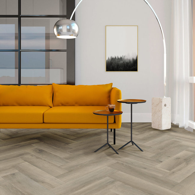 Viva Floors Rustieke houtlook plak PVC vloer visgraat kleur 6880