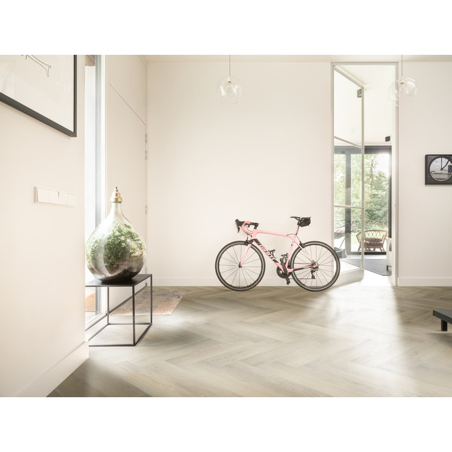 Hebeta Houtlook plak PVC vloer visgraat type Charente XL kleur N20-H64