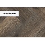 Hebeta Houtlook plak PVC vloer visgraat type Progress  kleur H-774548