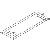 KempiQ Echte Belgisch hardstenen raamdorpel / vensterbank B24 cm  M2