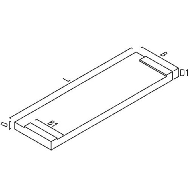 KempiQ Echte Belgisch hardstenen raamdorpel / vensterbank B24 cm  M2