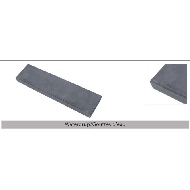 KempiQ Echte Belgisch hardstenen raamdorpel / vensterbank B18 cm  M1