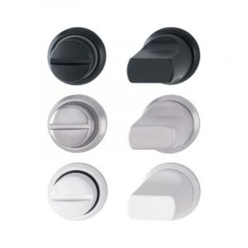 Toilet beslag Nero Legno serie