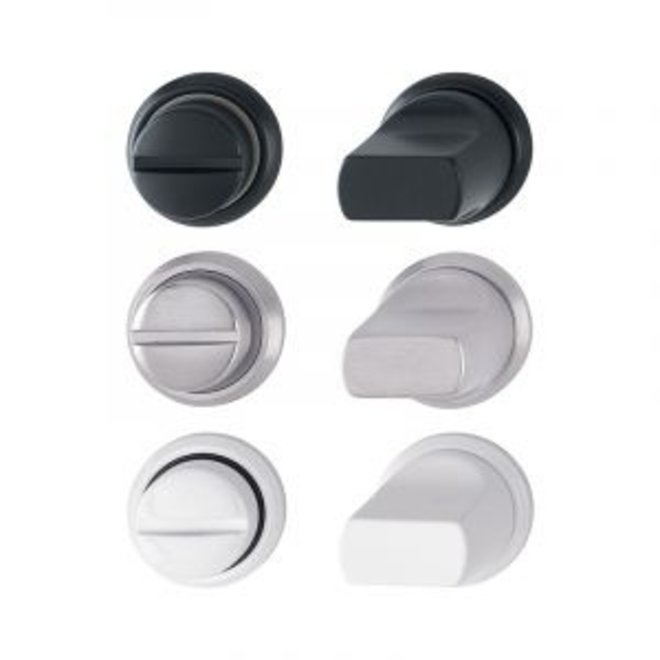 Austria Austria binnendeurbeslag Toiletset Nero Legno serie