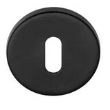 Formani Zwart binnendeurbeslag sleutelrozet rond mat zwart