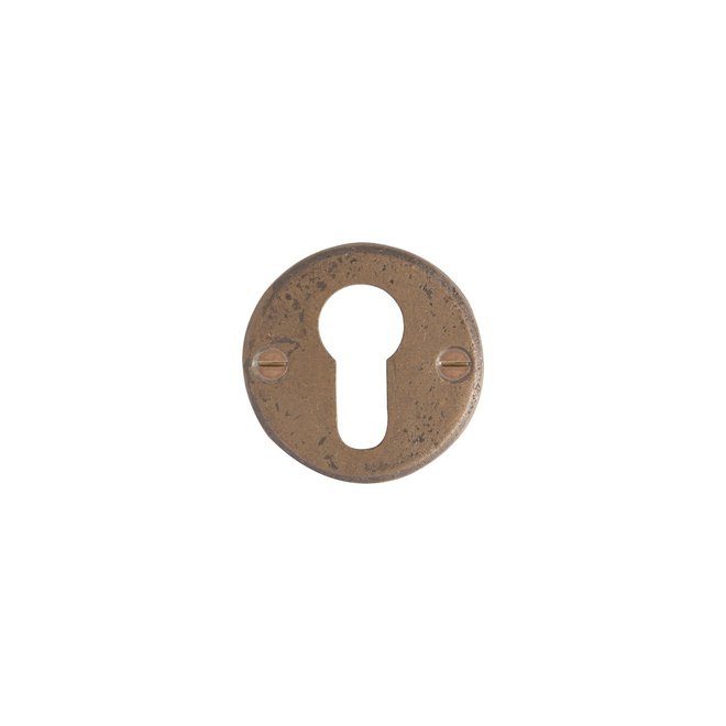 Dauby Authentiek cilinderrozet binnen& buitendeur diameter 50mm rond   per stuk