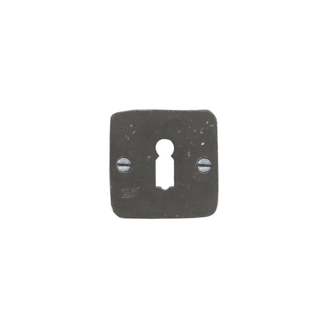 Dauby Authentiek sleutel deurrozet diameter 50mm vierkant per stuk