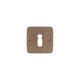 Dauby Authentiek sleutel deurrozet diameter 50mm vierkant per stuk