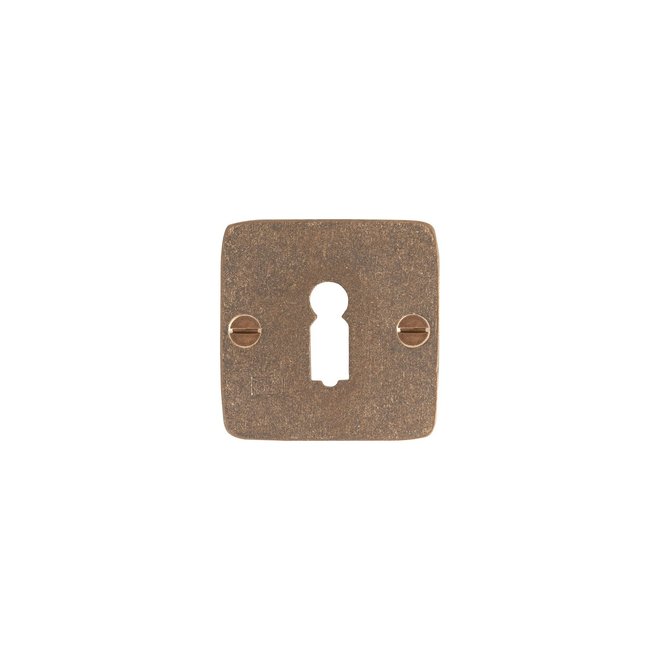 Dauby Authentiek sleutel deurrozet diameter 50mm vierkant per stuk