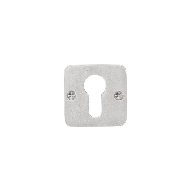 Dauby Authentiek cilinder deurrozet diameter 50mm vierkant per stuk