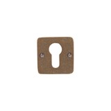 Dauby Authentiek cilinder deurrozet diameter 50mm vierkant per stuk