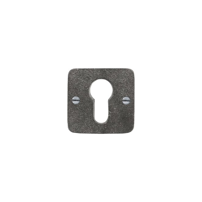 Dauby Authentiek cilinder deurrozet diameter 50mm vierkant per stuk