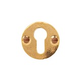 Dauby Authentiek cilinder deurrozet diameter 50mm rond extra vlak per stuk