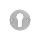 Dauby Authentiek cilinder deurrozet diameter 50mm rond extra vlak per stuk