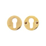 Dauby Authentiek beslagset veiligheidsrozet "cilinder" rond 50 mm   set van 2