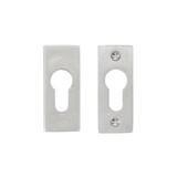 Dauby Authentiek beslagset veiligheidsrozet rechthoekig 30x68mm set van 2